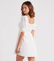 In For Romance Short Skater Dress