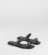 Memorable Muse Rhinestone Strappy Sandals