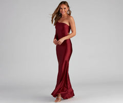 Emma One-Shoulder Mermaid Dress