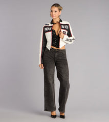 Ultra Game NFL New England Patriots Moto Jacket